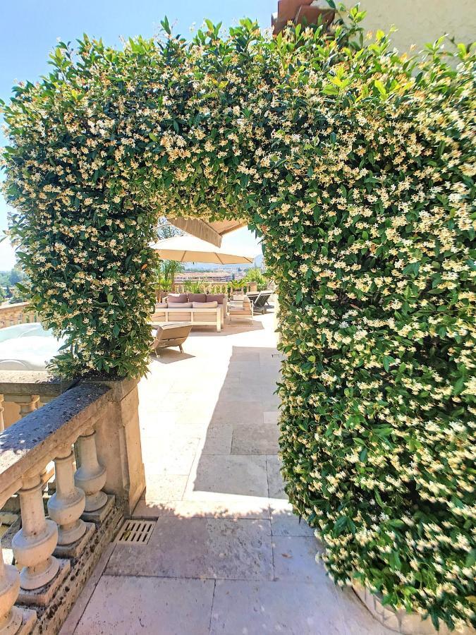 3 Bedrooms Villa Near Cannes - Pool & Jacuzzi - Sea View Mandelieu Extérieur photo